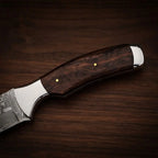 Hunting Bushcraft Knife - VG10 Stainless Damascus Steel Blade