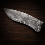 Damascus Kukri Bowie Knife