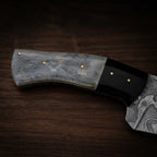 Damascus Kukri Bowie Knife