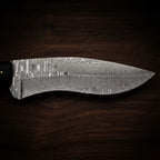Damascus Kukri Bowie Knife