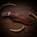 Damascus Kukri Bowie Knife