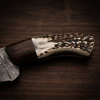 Damascus Kukri Bowie Knife