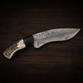 Damascus Kukri Bowie Knife